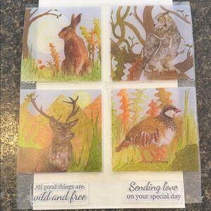 Wildlife acrylic stamp Set